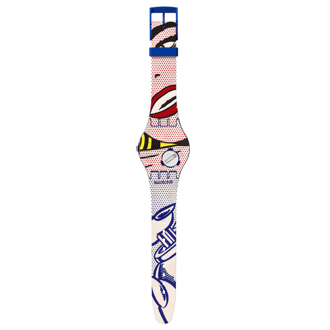 Swatch ur Girl af Roy Lichtenstein Special Edition Moma Originals New Gent 41mm SUOZ352 - Capodagli 1937