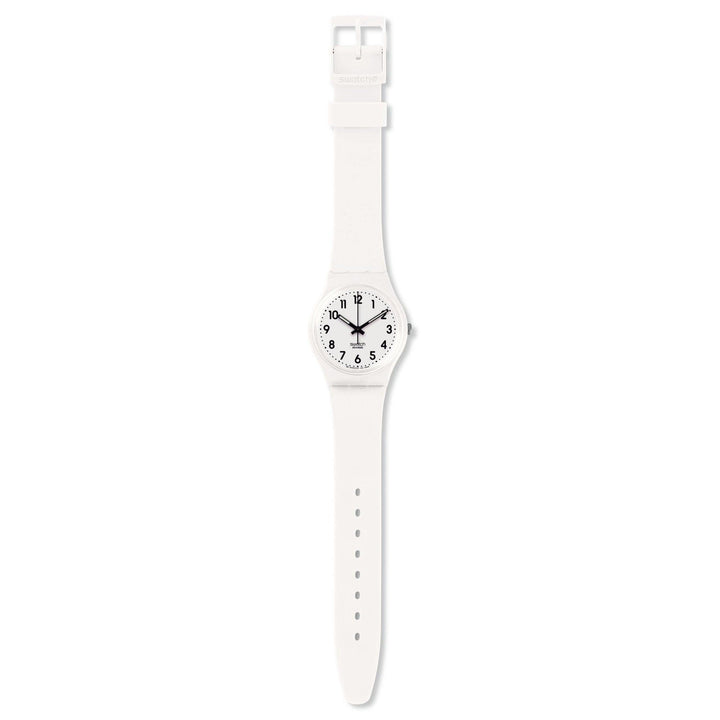 Swatch horloge JUST WHITE SOFT Originals Gent 34mm New Core GW151O - Gioielleria Capodagli