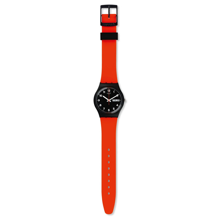 Swatch-Uhr RED GRIN Originals Gent 34mm GB754 - Capodagli Jewellery