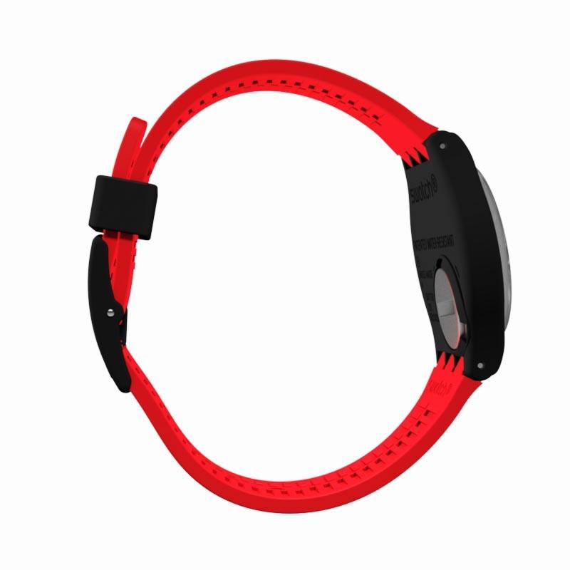 Swatch-Uhr RED GRIN Originals Gent 34mm GB754 - Capodagli Jewellery