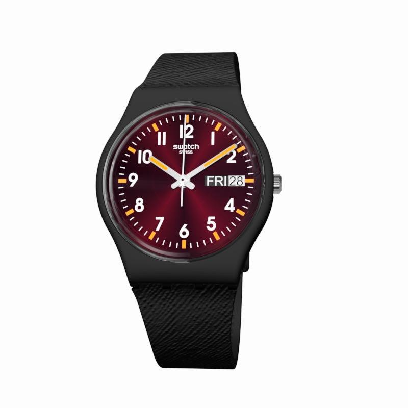 Swatch-Uhr SIR RED Originals Gent 34 mm Quarz GB753 – Gioielleria Capodagli