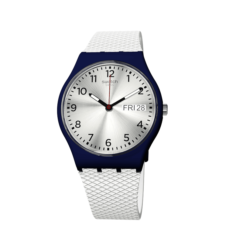 Swatch ur WHITE DELIGHT Originals Gent 34mm GN720 - Capodagli 1937