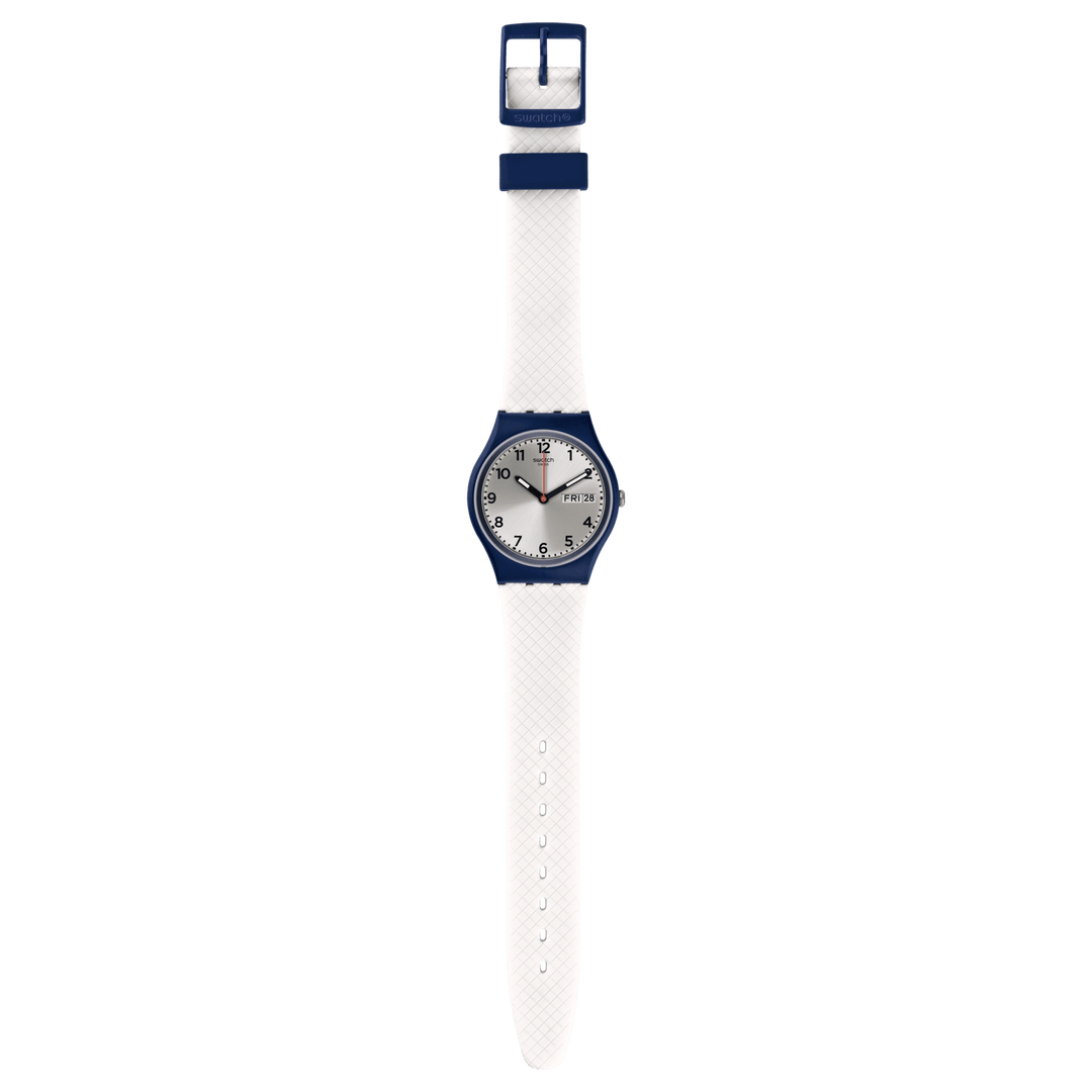 Swatch hodinky WHITE DELIGHT Originals Gent 34mm GN720 - Capodagli 1937