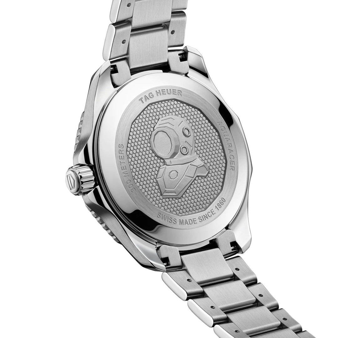 TAG Heuer watch Aquaracer Professional 300 Caliber 5 43mm black automatic steel WBP201A.BA0632 - Capodagli 1937