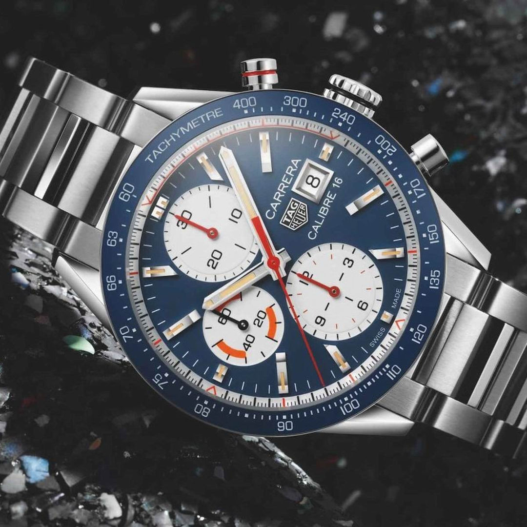 TAG Heuer óra Carrera Caliber 16 automata kronográf 41mm CV201AR.BA0715 - Gioielleria Capodagli