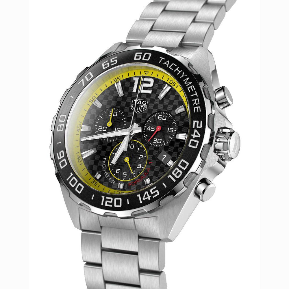 TAG Heuer orologio Formula 1 43mm nero cronografo quarzo acciaio CAZ101AC.BA0842 - Gioielleria Capodagli