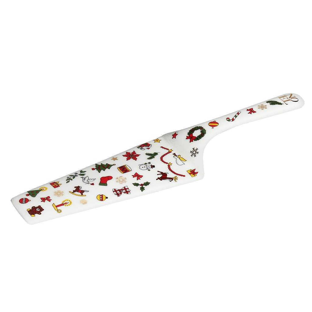 Servidor de bolo Taitù Noel Oro Collection Fine Bone China 5-7-96 - Capodagli 1937