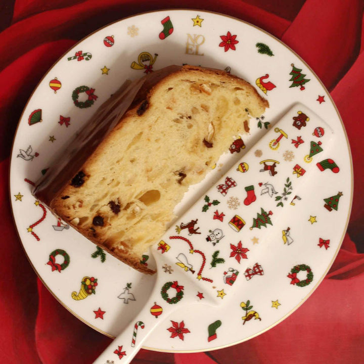 Taitù tårtserver Noel Oro Collection Fine Bone China 5-7-96 - Capodagli 1937