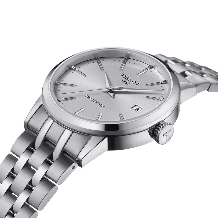 Reloj Tissot Classic Dream Swissmatic 42mm plata automático acero T129.407.11.031.00 - Capodagli 1937