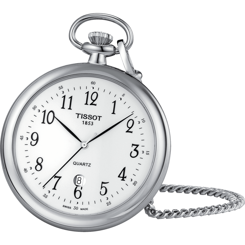 Tissot Lepine Taschenuhr 49 mm Quarzbronze-Chrom-Finish T82.6.550.12 – Gioielleria Capodagli