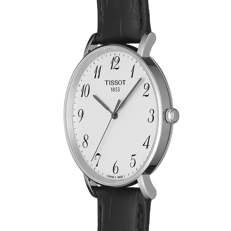 Tissot Everytime Suuri kello 42mm hopeakvartsiteräs T109.610.16.032.00 - Gioielleria Capodagli