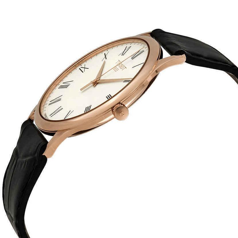 Reloj Tissot Excellence 40 mm cuarzo plateado oro rosa de 18 quilates T926.410.76.013.00 - Capodagli 1937