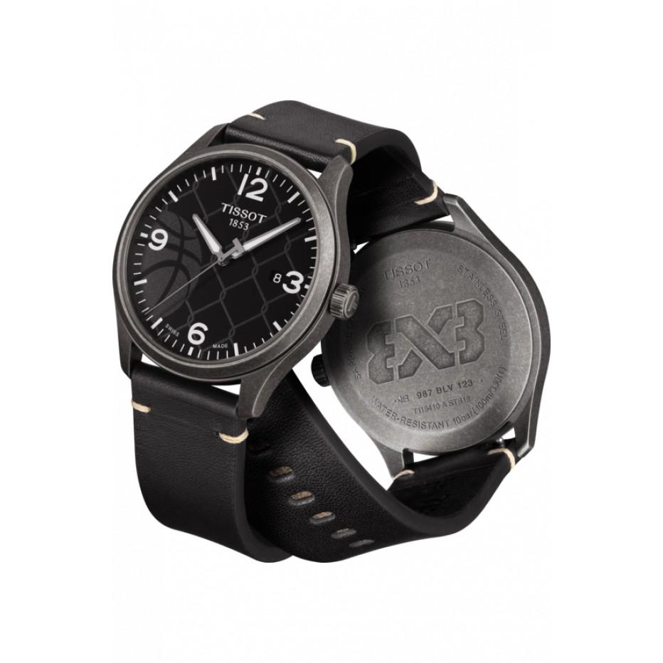Tissot watch Gent XL 3x3 Street Basketball 42mm quartz double strap T116.410.36.067.00 - Gioielleria Capodagli