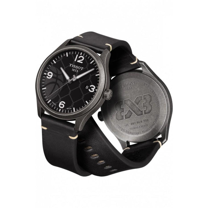 Tissot watch Gent XL 3x3 Street Basketball 42mm quartz double strap T116.410.36.067.00 - Gioielleria Capodagli