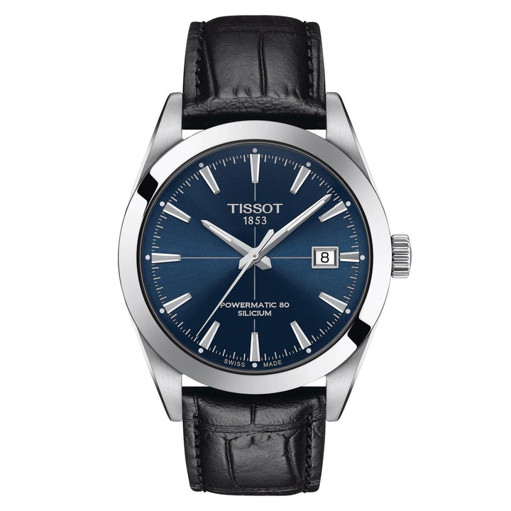 Reloj Tissot Gentleman Powermatic 80 Silicium 40mm azul automático acero T127.407.16.041.01 - Capodagli 1937