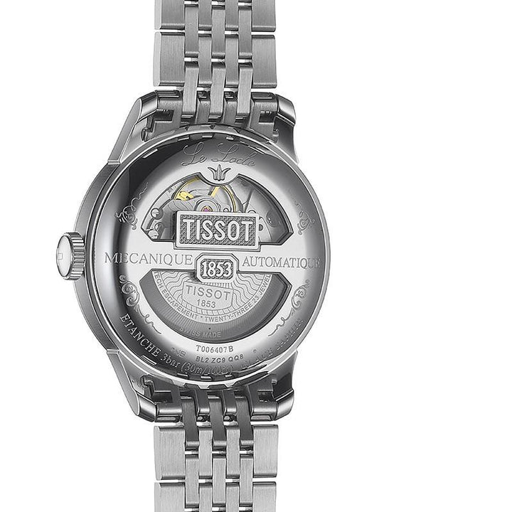 Tissot-Uhr Le Locle Powermatic 80 39,3 mm silberfarbener Automatikstahl T006.407.11.033.00 – Gioielleria Capodagli
