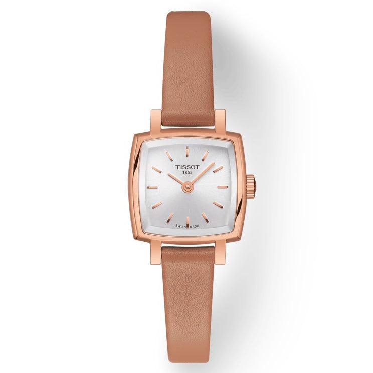 Tissot Uhr Lovely Summer Set 20 mm Silber Quarzstahl PVD Roségold Finish T058.109.36.031.01 – Capodagli 1937