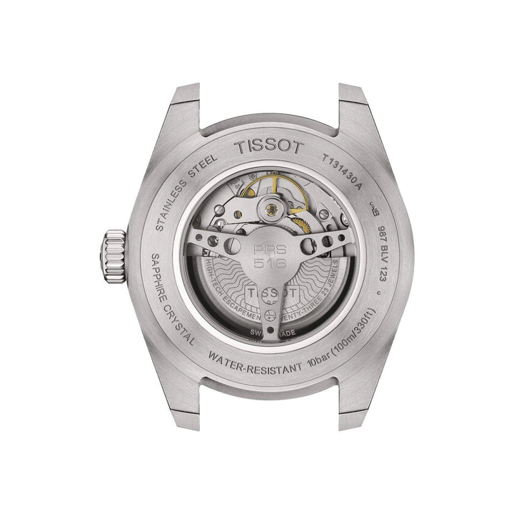 Reloj Tissot PRS 516 Powermatic 80 42mm azul automático acero T131.430.11.042.00 - Capodagli 1937