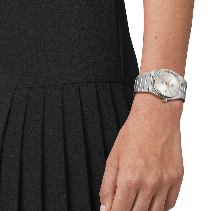 Tissot kello PRX hopea 35mm kvartsiteräs T137.210.11.031.00 - Capodagli 1937