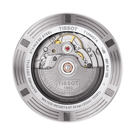 Reloj Tissot Seastar 1000 Powermatic 80 43mm negro automático acero T120.407.11.051.00 - Gioielleria Capodagli