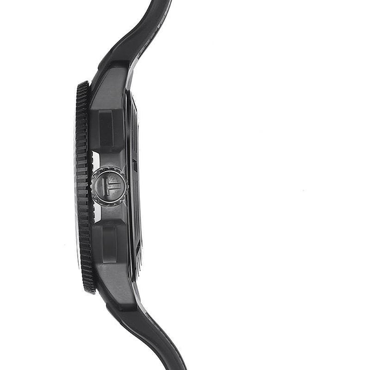 Tissot ur Seastar 1000 Powermatic 80 automatisk sort stål T120.407.37.051.00 - Gioielleria Capodagli