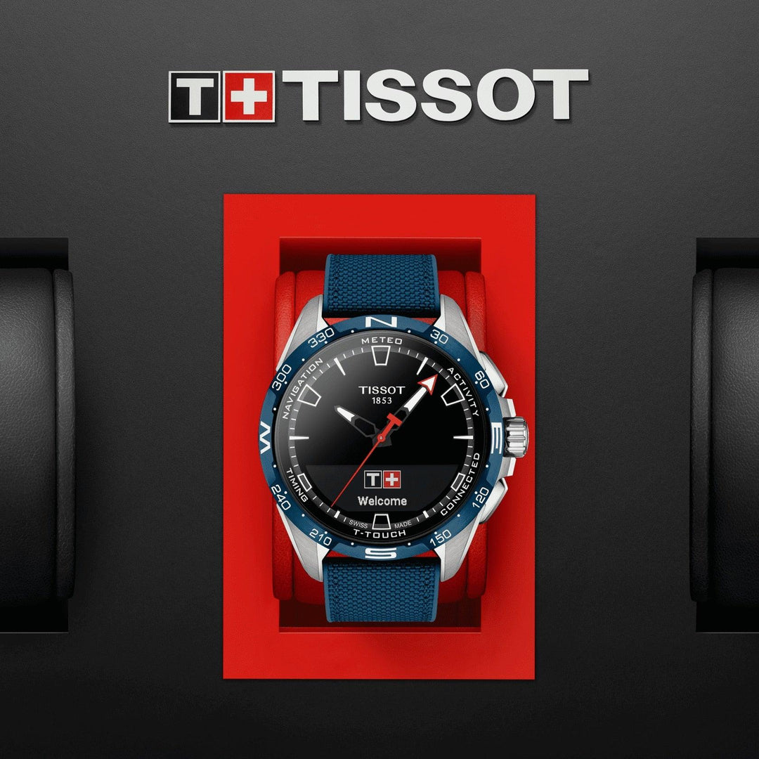 Tissot T-Touch Connect Solar sininen älykello T121.420.47.051.06 - Capodagli 1937