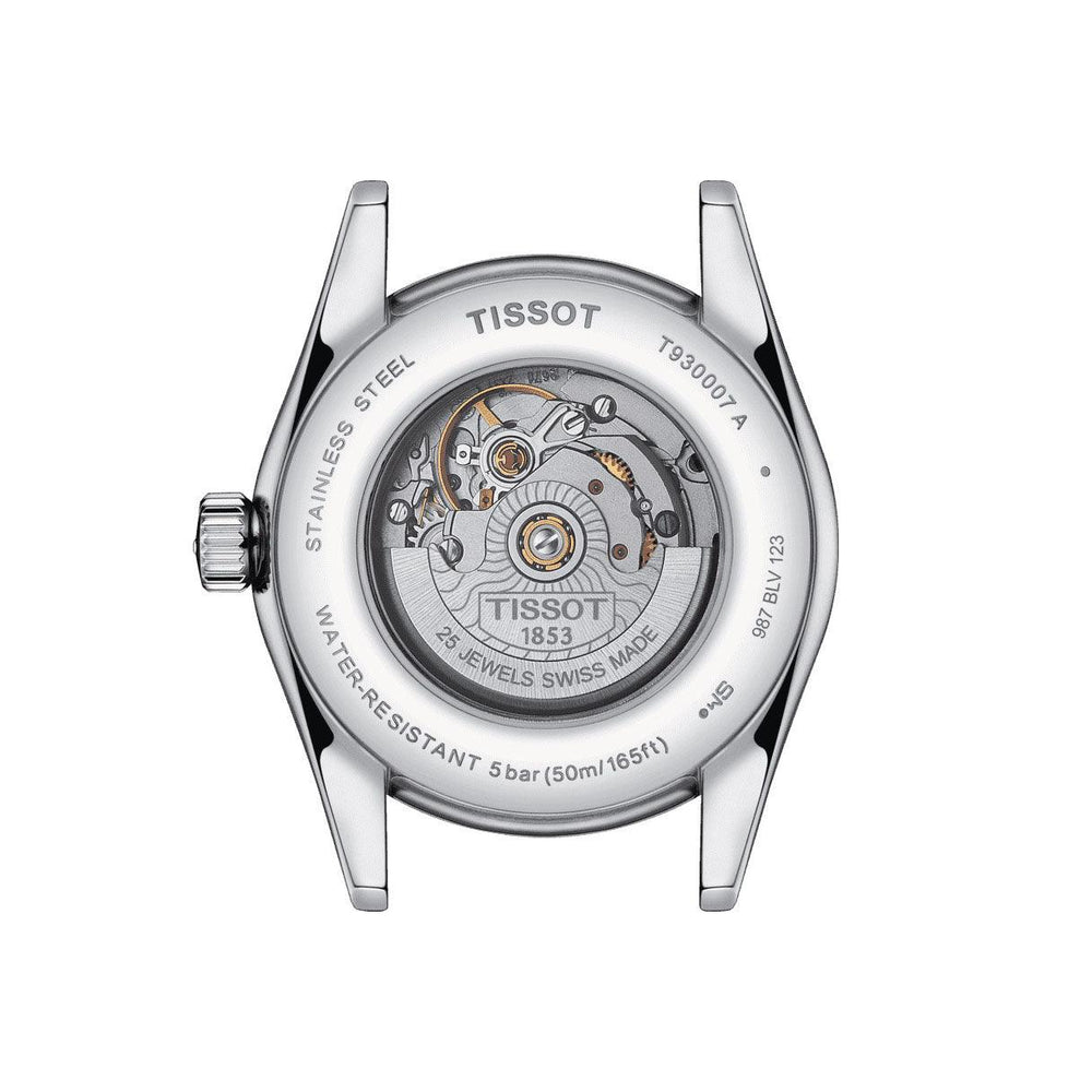 Tissot karóra T-My Lady 18kt arany Automata 29mm gyöngyház gyémánt automata acél T930.007.41.116.00 - Capodagli 1937