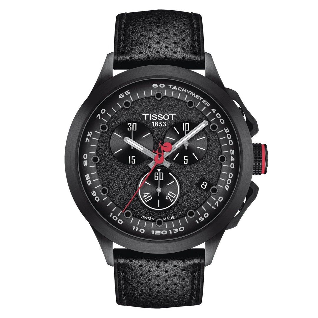 Tissot-Uhr T-Race Cycling Giro D'Italia 2022 Special Edition 45 mm Quarzstahl mit schwarzem PVD-Finish T135.417.37.051.01 – Capodagli 1937
