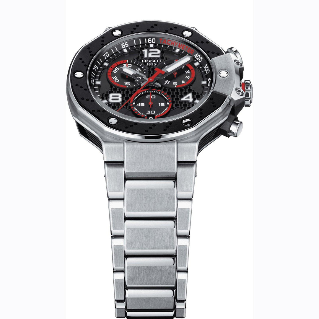 Tissot ρολόι T-Race MotoGP Chronograph 2022 Limited Edition 8000 τεμάχια 45mm μαύρο χαλαζία χάλυβα T141.417.11.057.00 - Capodagli 1937