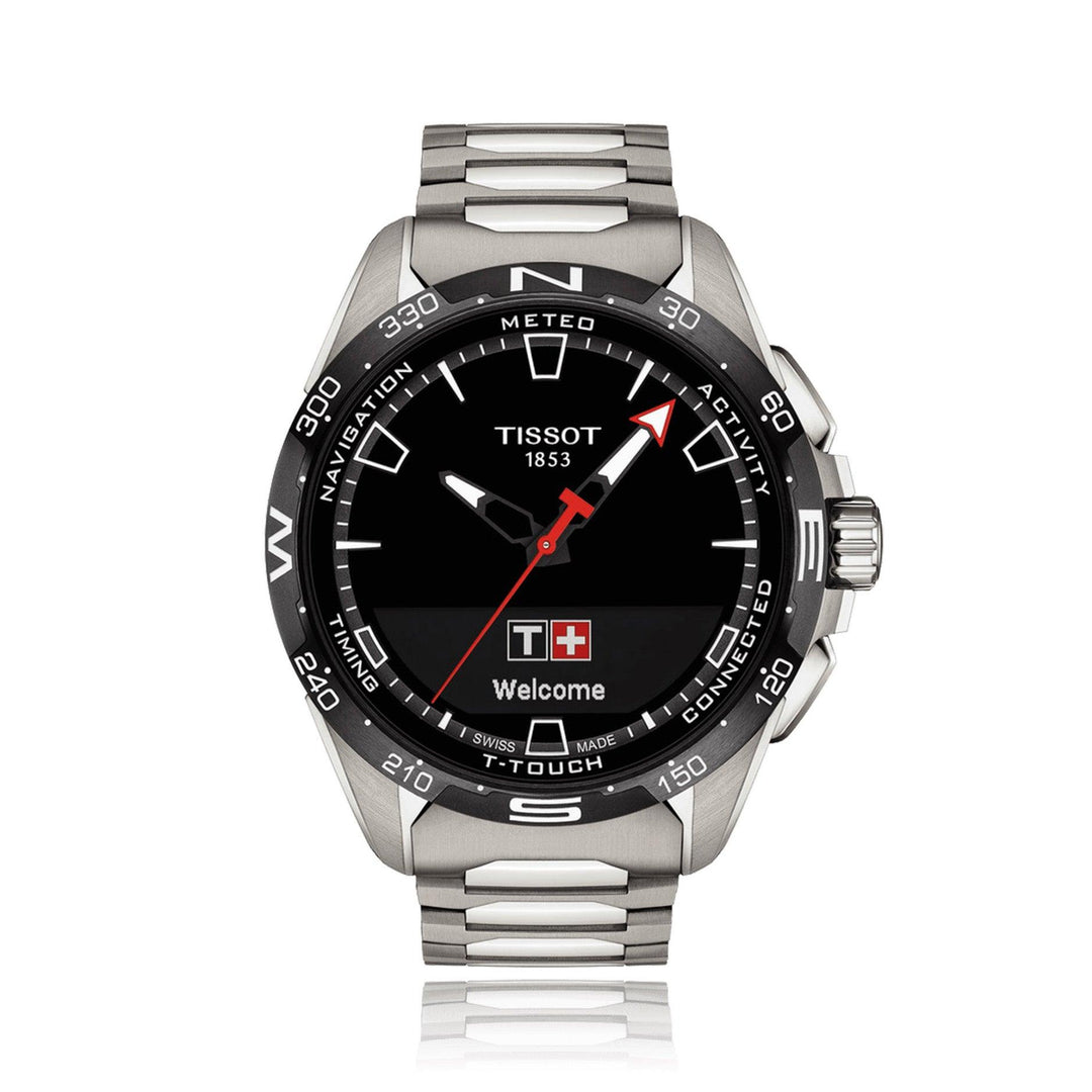Tissot óra T-Touch Connect Solar 47,5 mm fekete kvarc titán T121.420.44.051.00 - Gioielleria Capodagli