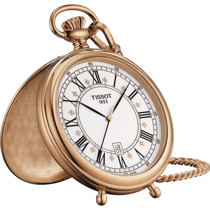 Tissot Stand Alone Taschenuhr 49,6 mm Stahl PVD rosa Herrenquarz T866.410.99.013.01 – Gioielleria Capodagli