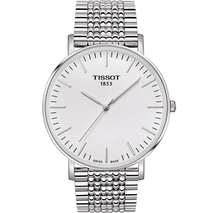 Reloj Tissot para hombre Everytime Large 42mm T-Classic cuarzo acero T109.610.11.031.00 - Gioielleria Capodagli