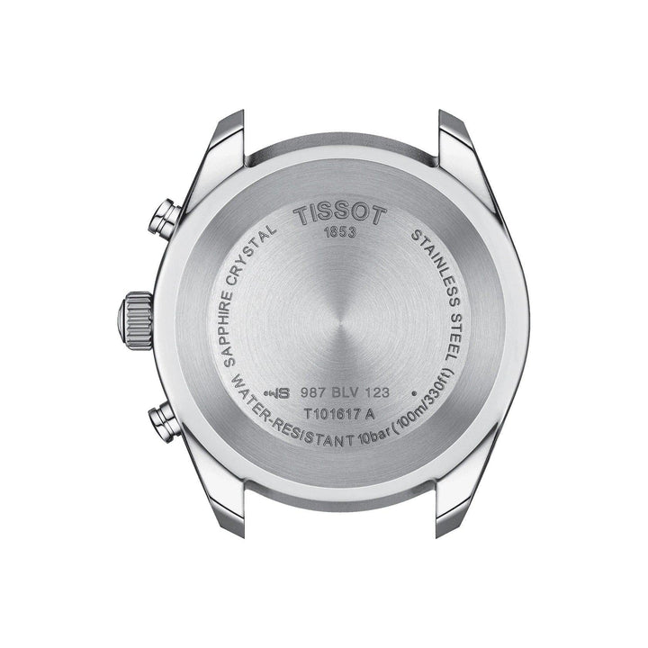 Tissot herreur PR 100 Sport Gent Chronograph 44mm kvartsstål T101.617.11.041.00 - Gioielleria Capodagli