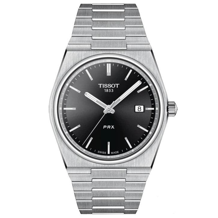Tissot férfi karóra PRX fekete 40 mm-es kvarcacél T137.410.11.051.00 - Capodagli 1937