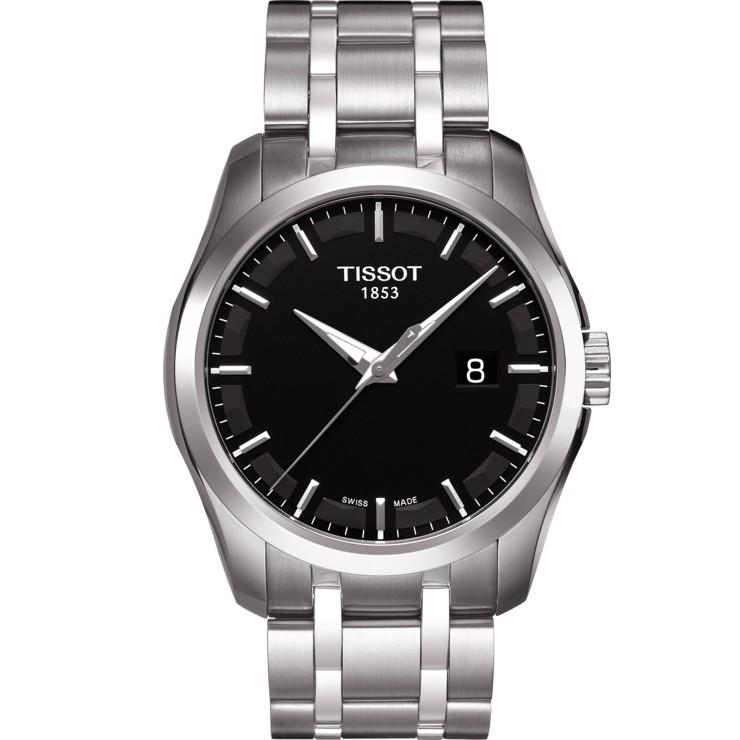 Reloj Tissot para hombre T-Classic Couturier 39mm acero cuarzo T035.410.11.051.00 - Gioielleria Capodagli
