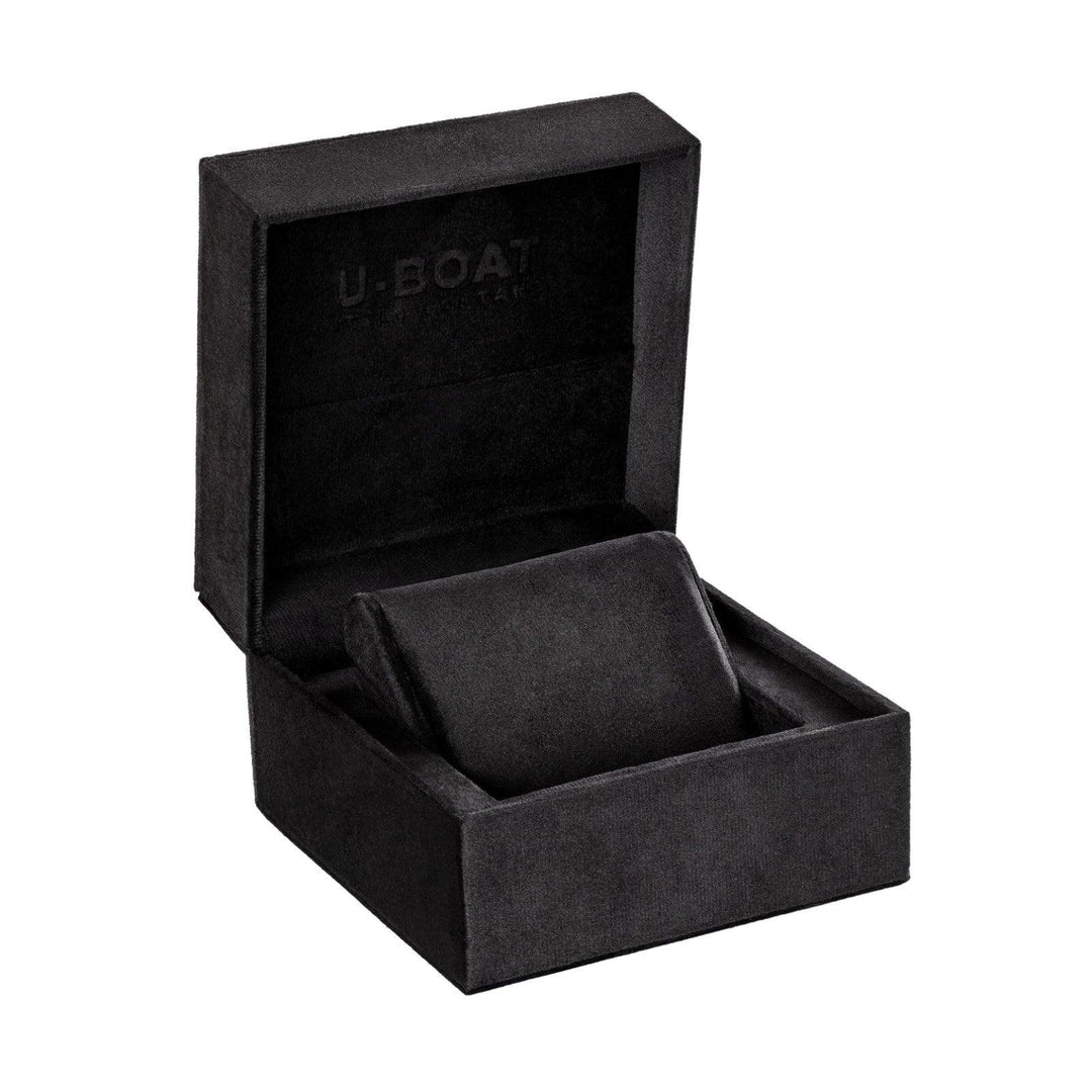 U-BOAT-Uhr Darkmoon Brown SS Soleil 44 mm brauner Quarzstahl 8703/B – Capodagli 1937