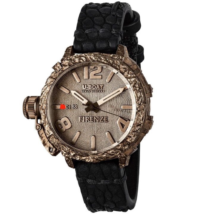 U-BOAT-Uhr Firenze Bronze Limited Edition 88 Stück 45 mm Automatik Silber Bronze FIRENZE BRONZE – Capodagli 1937