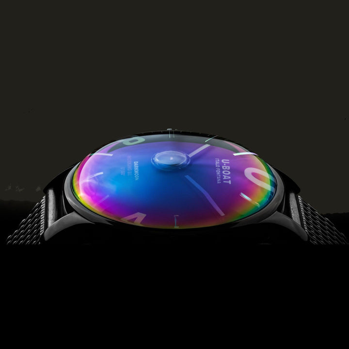 U-BOAT miesten kello DARKMOON 38 IPB 38mm teräskvartsi 8470/MT - Gioielleria Capodagli