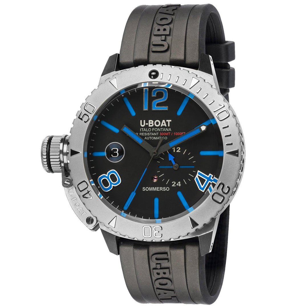 U-BOAT Herrenuhr Sommerso Blue 46mm Automatik Stahl 9014 – Capodagli 1937