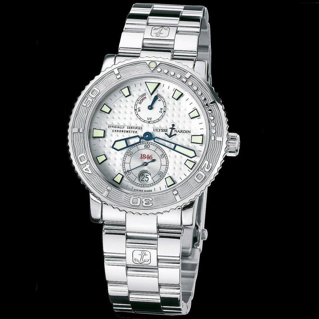Ulysse Nardin Herrenuhr Marine Diver 40 mm Automatik Stahl Limited Edition 263-51 – Gioielleria Capodagli