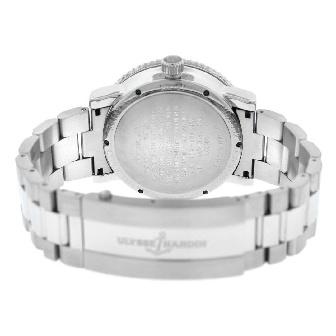 Relógio masculino Ulysse Nardin Marine Diver 40 mm automático em aço edição limitada 263-55 - Gioielleria Capodagli