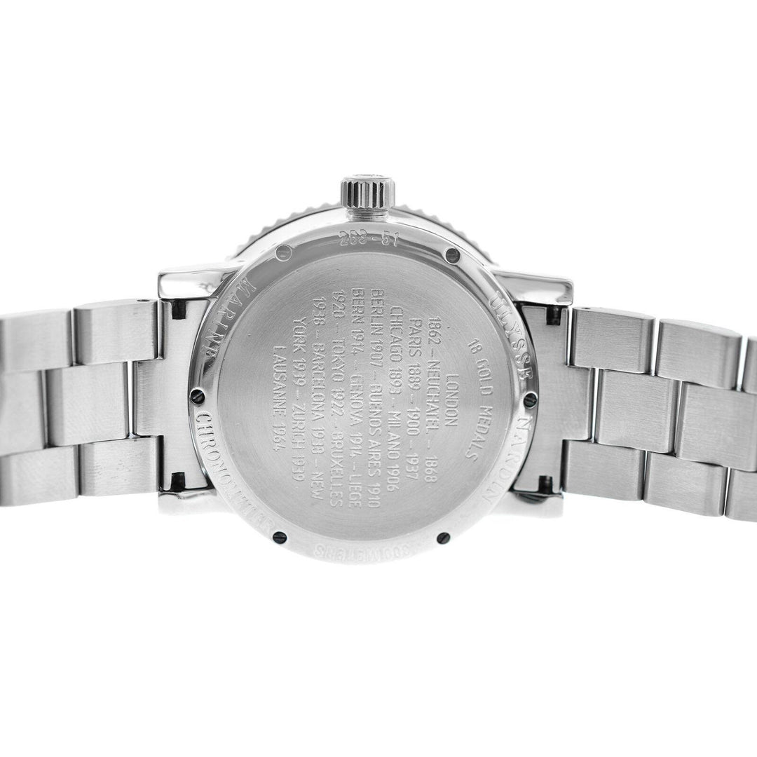 Relógio masculino Ulysse Nardin Marine Diver 40 mm automático em aço edição limitada 263-55 - Gioielleria Capodagli