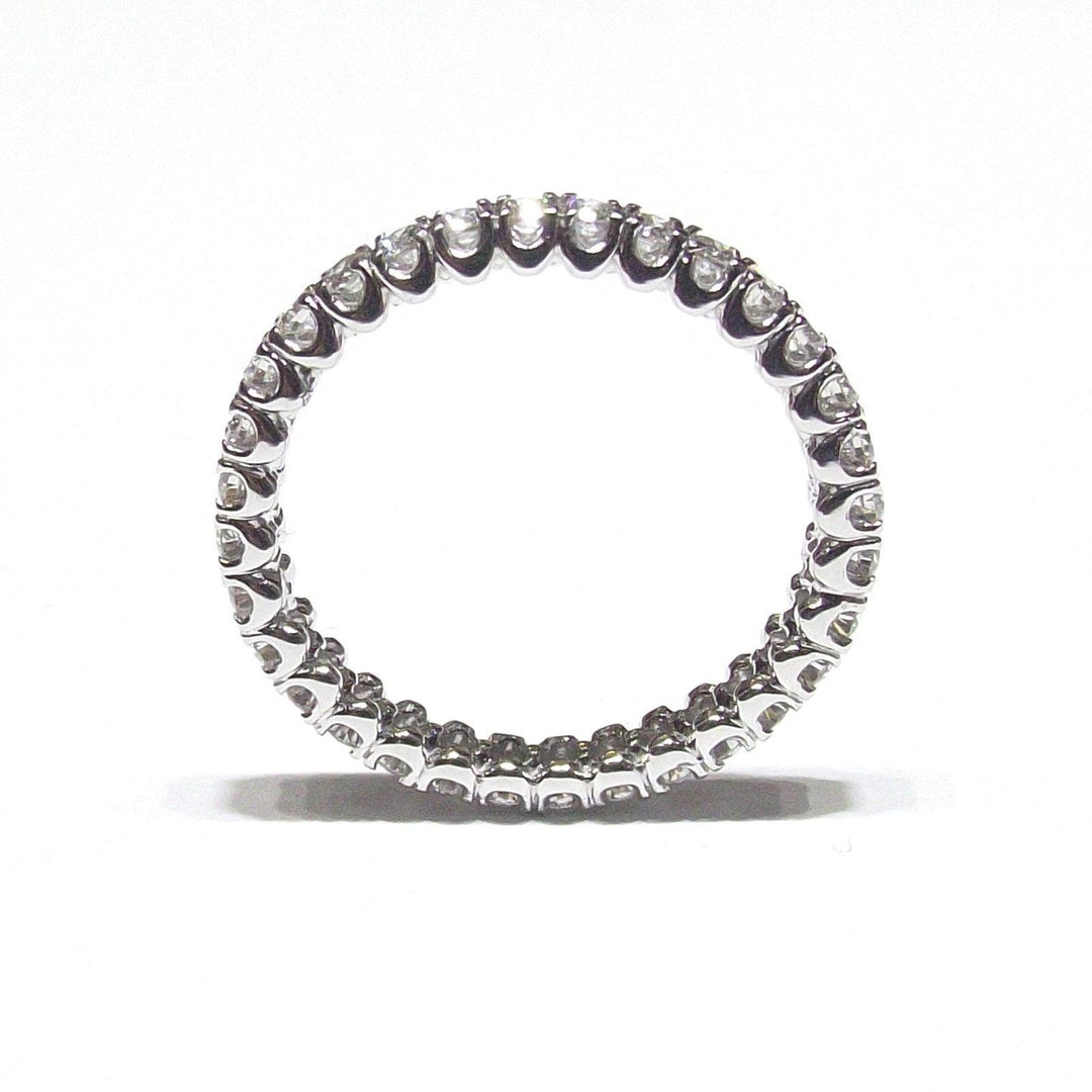 World Diamond Group Eternity ring 18kt witgoud diamanten 0,73ct G kleur ANE3010-75-073 - Gioielleria Capodagli